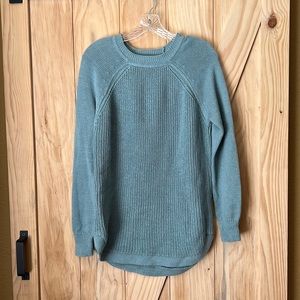 Light blue closed cardigan